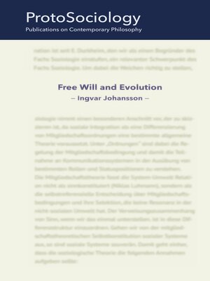 cover image of Free Will and Evolution